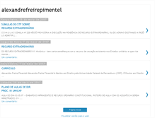 Tablet Screenshot of alexandrefreirepimentel.blogspot.com