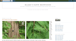 Desktop Screenshot of dawnredwoods.blogspot.com