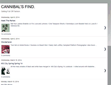 Tablet Screenshot of cannibalsfind.blogspot.com