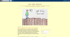 Desktop Screenshot of phd-onthefence.blogspot.com