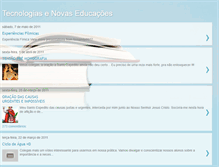 Tablet Screenshot of fernandaeasnovaseducacoes.blogspot.com