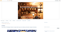 Desktop Screenshot of lacucinapiccolina.blogspot.com