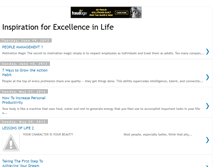 Tablet Screenshot of inspired4excellence.blogspot.com