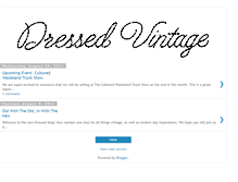 Tablet Screenshot of dressedvintage.blogspot.com