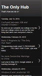 Mobile Screenshot of onlyhub.blogspot.com