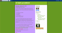 Desktop Screenshot of ctsoapandcandles.blogspot.com