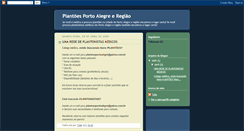 Desktop Screenshot of plantoesportoalegre.blogspot.com
