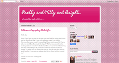 Desktop Screenshot of prettyandwittyandbright.blogspot.com