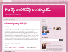 Tablet Screenshot of prettyandwittyandbright.blogspot.com