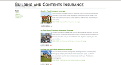 Desktop Screenshot of buildingandcontentsinsurance.blogspot.com