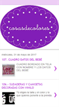 Mobile Screenshot of blogcosasdecolores.blogspot.com