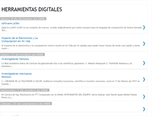 Tablet Screenshot of herramientasdigitalesdaniel.blogspot.com