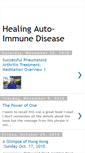 Mobile Screenshot of healingarthriticdisease.blogspot.com