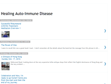 Tablet Screenshot of healingarthriticdisease.blogspot.com