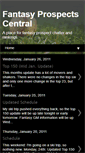 Mobile Screenshot of fantasyprospectcentral.blogspot.com