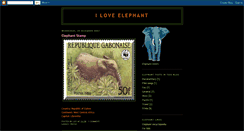 Desktop Screenshot of elephantlovers.blogspot.com