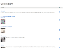 Tablet Screenshot of colorsdiary.blogspot.com