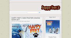 Desktop Screenshot of happyfeet2trailer2011.blogspot.com