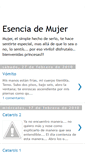 Mobile Screenshot of esenciademujer-mulier.blogspot.com