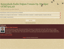 Tablet Screenshot of karsiyakakadindogum.blogspot.com