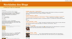 Desktop Screenshot of novidadesdosblogs.blogspot.com