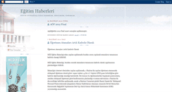 Desktop Screenshot of egitim-haberleri.blogspot.com
