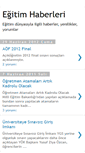 Mobile Screenshot of egitim-haberleri.blogspot.com