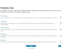 Tablet Screenshot of freebiessite.blogspot.com
