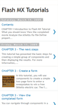 Mobile Screenshot of flash-mx-tutorials.blogspot.com