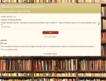 Tablet Screenshot of masterymindfuse.blogspot.com