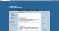 Desktop Screenshot of forebyggarna.blogspot.com