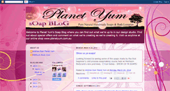 Desktop Screenshot of planetyum.blogspot.com