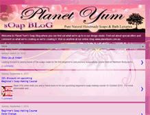 Tablet Screenshot of planetyum.blogspot.com