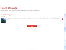 Tablet Screenshot of hotelstauranga.blogspot.com