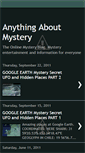 Mobile Screenshot of mysterious-zone.blogspot.com