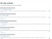 Tablet Screenshot of mivida-adiario.blogspot.com