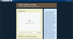 Desktop Screenshot of dtr839.blogspot.com