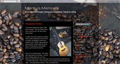 Desktop Screenshot of montysmemoirs.blogspot.com