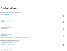 Tablet Screenshot of footballvids.blogspot.com