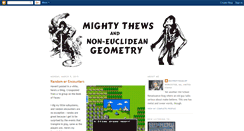 Desktop Screenshot of mightythews.blogspot.com