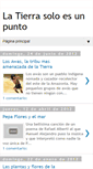Mobile Screenshot of latierrasoloesunpunto.blogspot.com