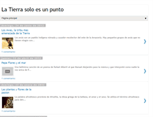 Tablet Screenshot of latierrasoloesunpunto.blogspot.com