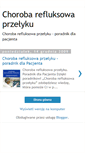 Mobile Screenshot of choroba-refluksowa.blogspot.com