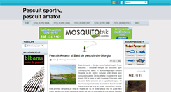 Desktop Screenshot of pescuitamator.blogspot.com