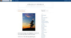 Desktop Screenshot of amadeasworld.blogspot.com