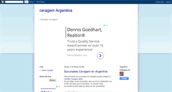 Desktop Screenshot of ceragemargentina.blogspot.com