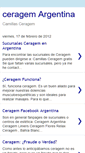 Mobile Screenshot of ceragemargentina.blogspot.com