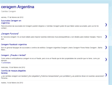 Tablet Screenshot of ceragemargentina.blogspot.com