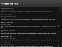 Tablet Screenshot of horriblehiphop.blogspot.com