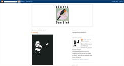 Desktop Screenshot of clairegandini.blogspot.com
